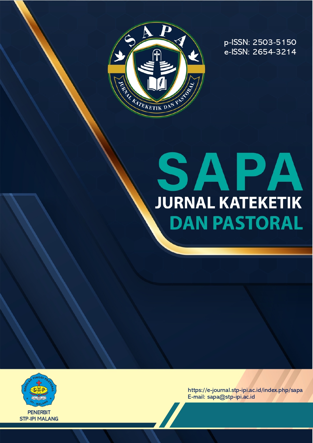 Jurnal Kateketik dan Pastoral (SAPA) diterbitkan oleh STP -IPI Malang. Jurnal ini terbit dua kali setahun (Mei dan November)